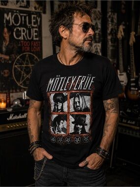 Mötley Crüe 2013 North American Tour T-Shirt Small